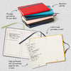 brown-BOOKaroo A5 notebook