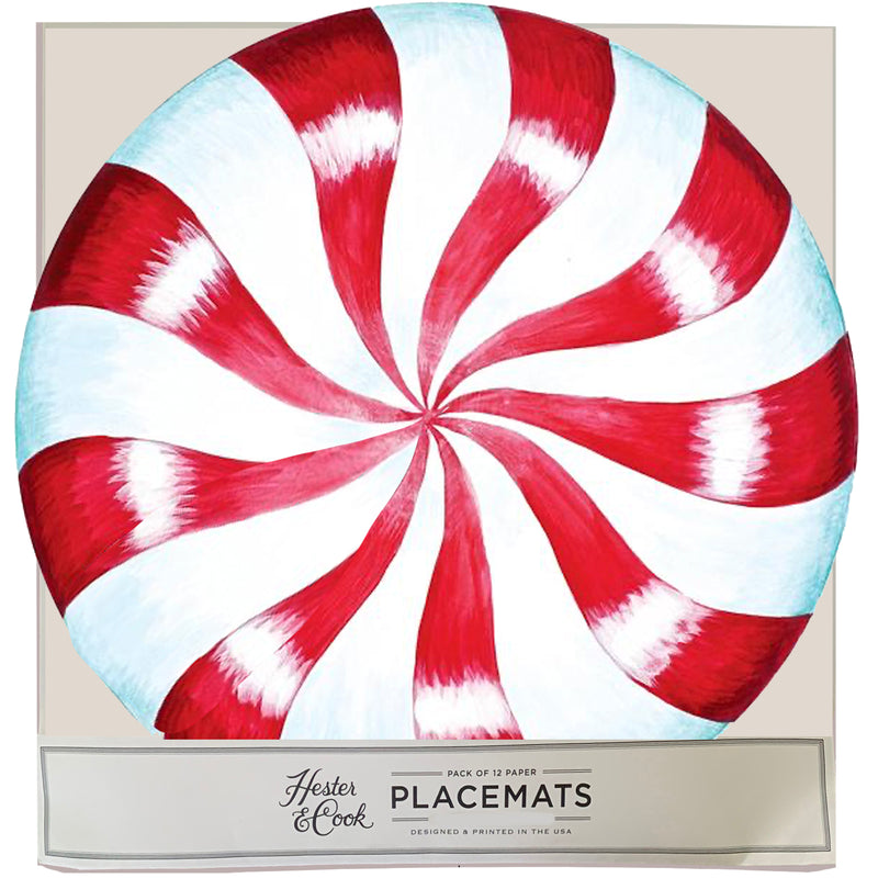 Peppermint Die-Cut Placemat Sheets Placemat