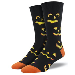 pumpkin carving Socks