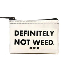 WEED zip pouch