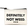 WEED zip pouch