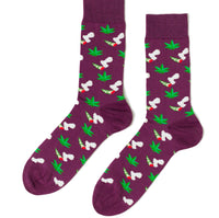 Weed Crew Socks - Men's