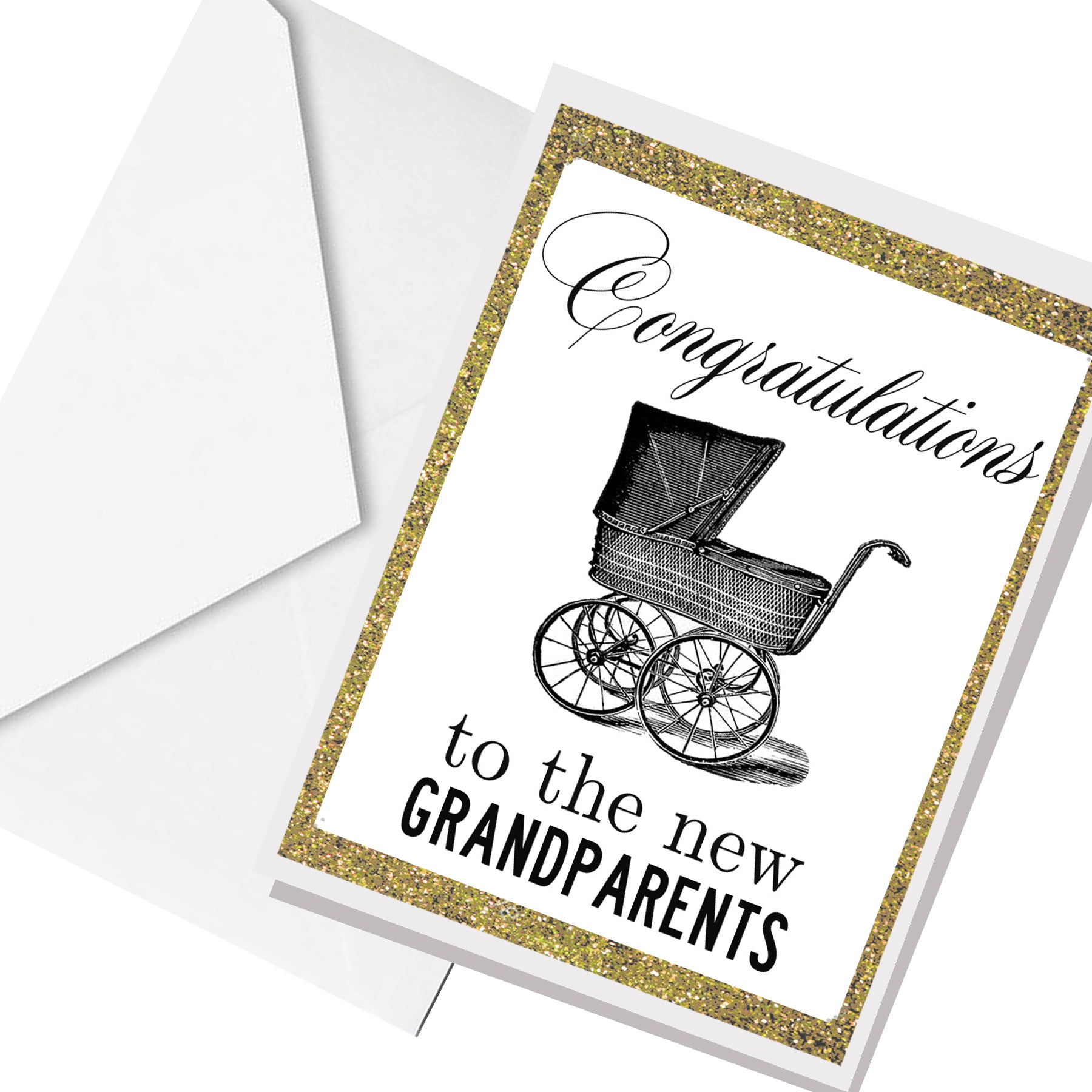 congrats grandparents!.. greeting card