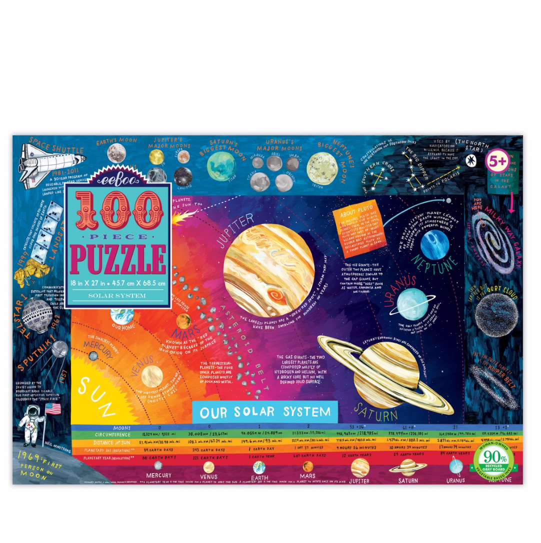 Solar System 100 Piece Puzzle