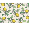 lemon: paper placemats