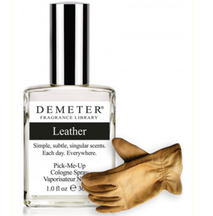 leather  : Demeter Cologne Spray