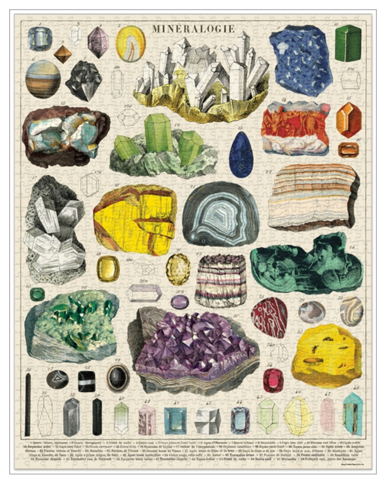 Mineralogy 1,000 Piece Puzzle