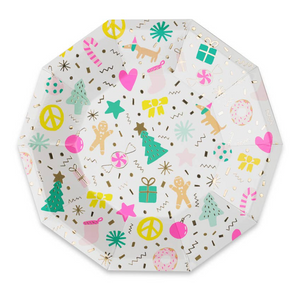Merry + Bright Small Paper Plates