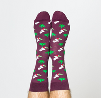 Weed Crew Socks - Men's