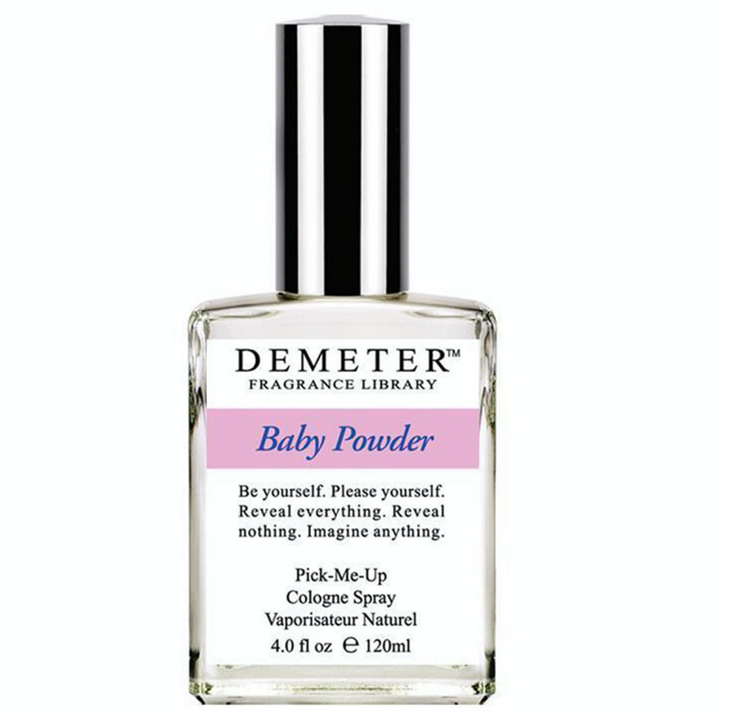 baby powder: Demeter Cologne Spray