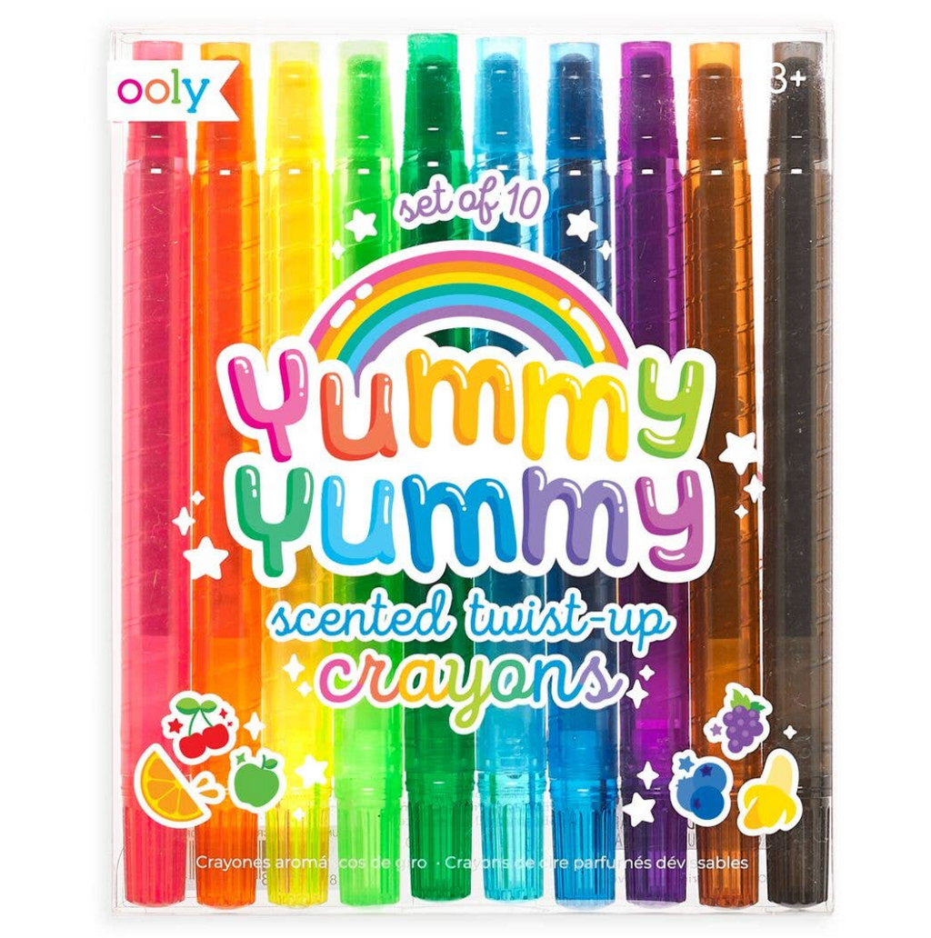 yummy yummy scented twist up crayons