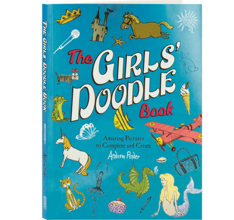 The Girl's Doodle Book: Amazing Picture to Complete and Create