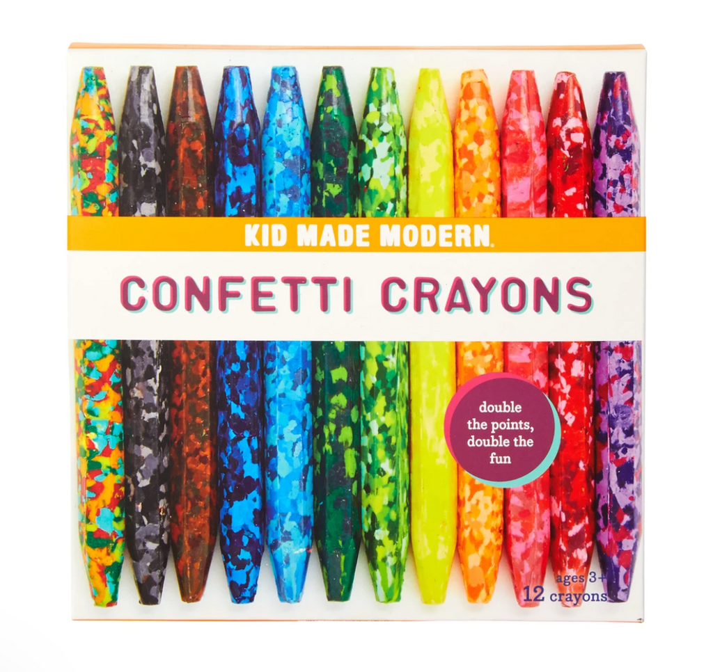 Confetti Crayons - Kid Made Modern