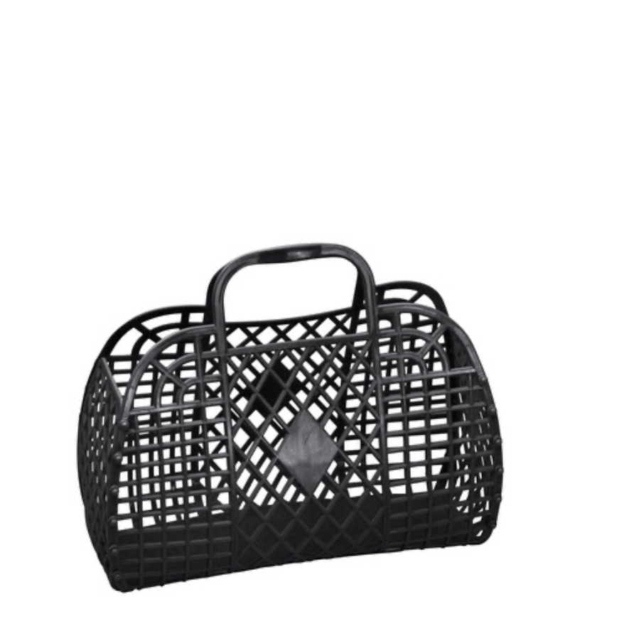 black : small retro basket {Sun Jellies}