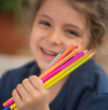 positivity fluorescent pencils