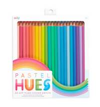 pastel hue pencils