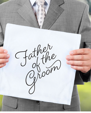 Father of the Groom Handkerchief