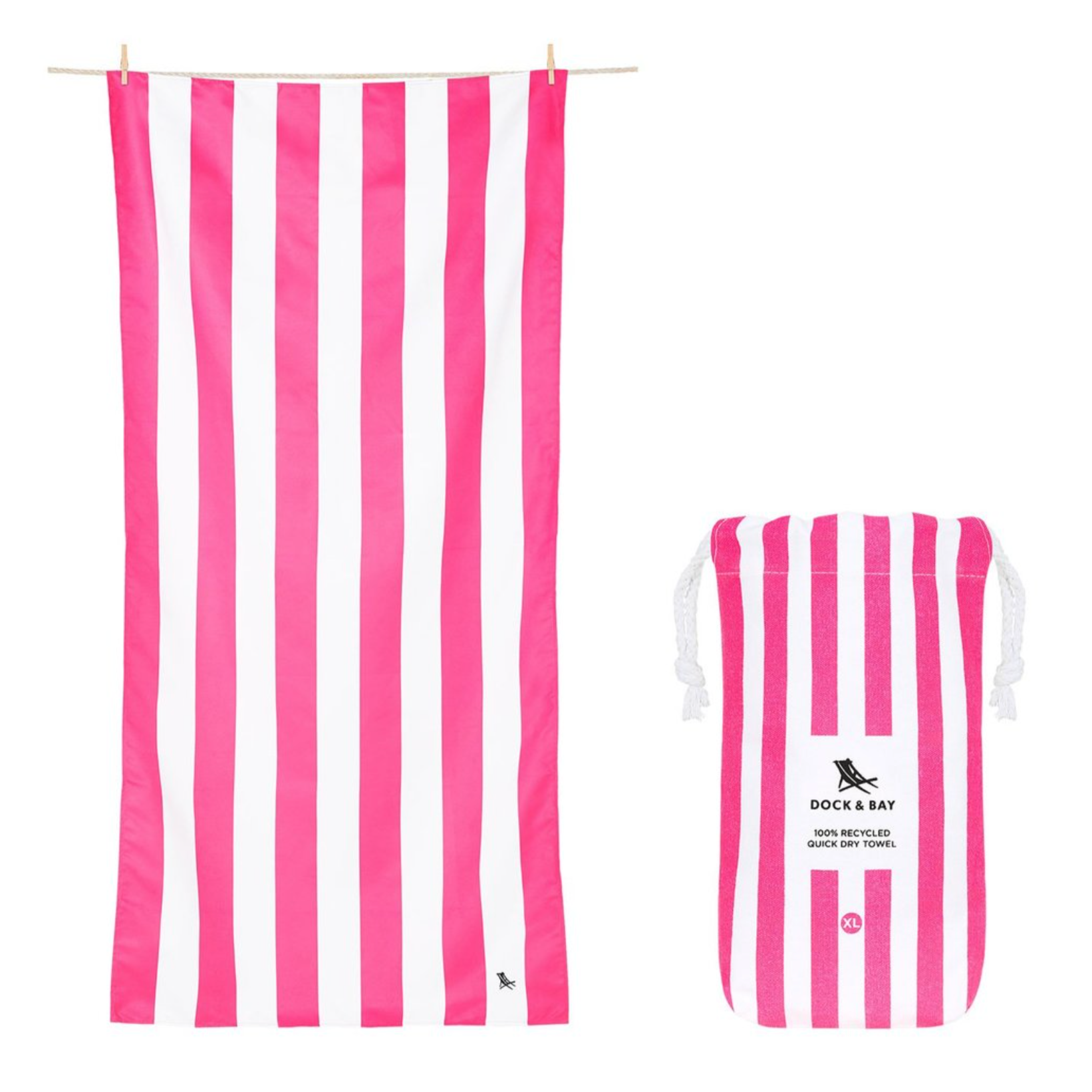 Phi Phi Pink  : XL Quick Dry Towel