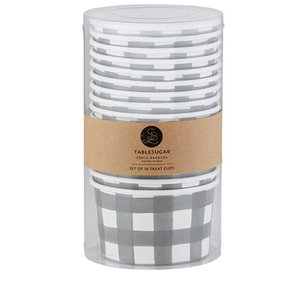 Treat Cups - Buffalo Check