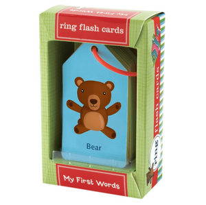 My First Words mudpuppy: flash card ring