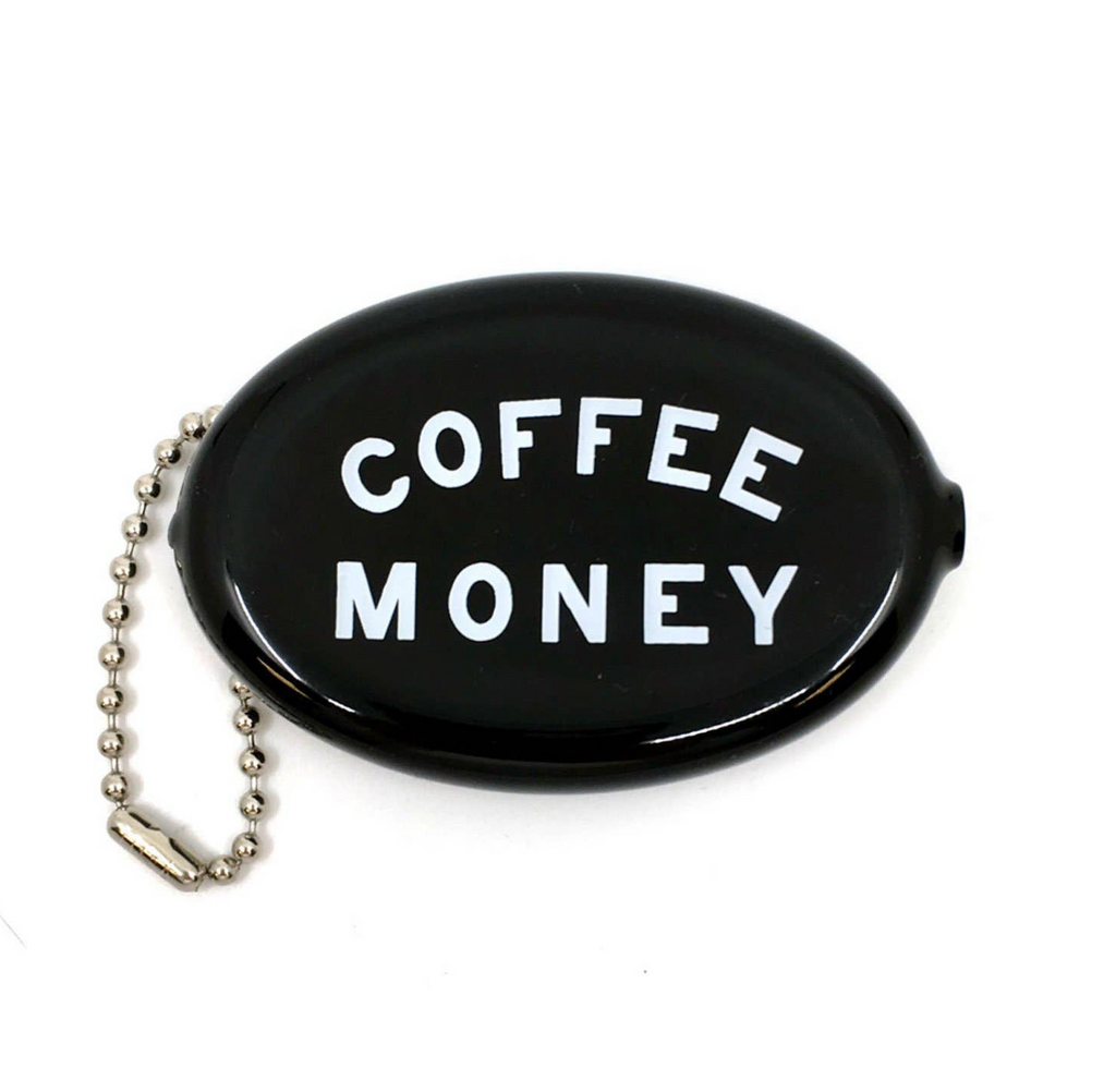 coffee money: coin pouch