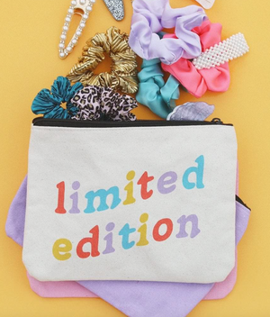 limited edition Canvas Pouch