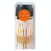 Harvest Stripes To-Go COZY Cups