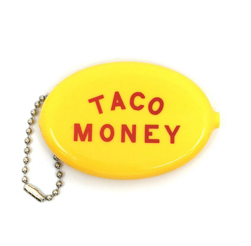 taco money: coin pouch