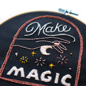 DIY Kit: Make Magic Embroidery Patch Ki