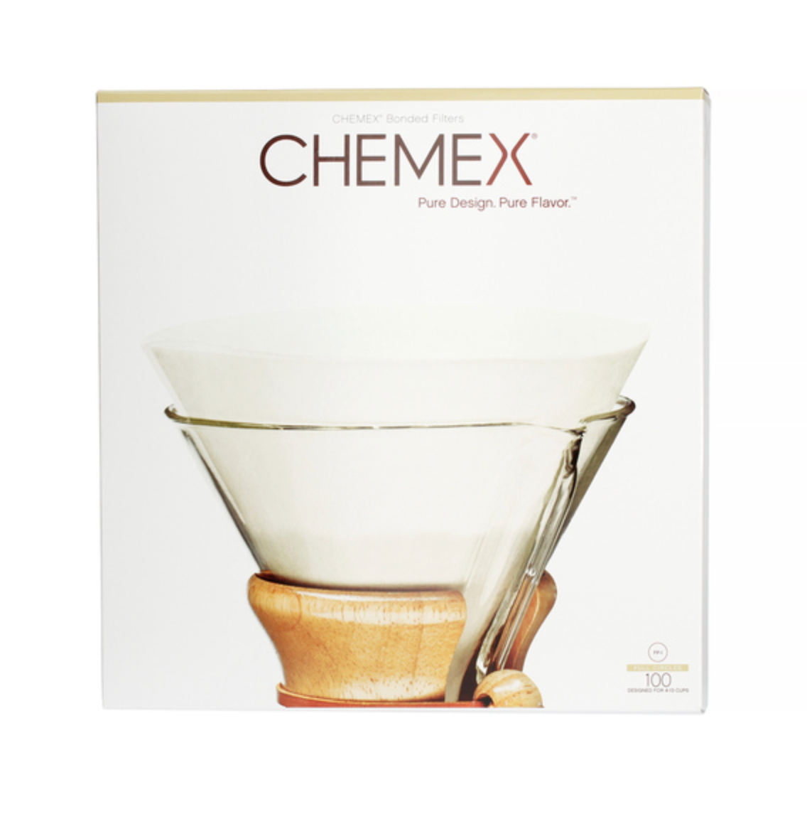 unfolded CHEMEX filter: bonded.