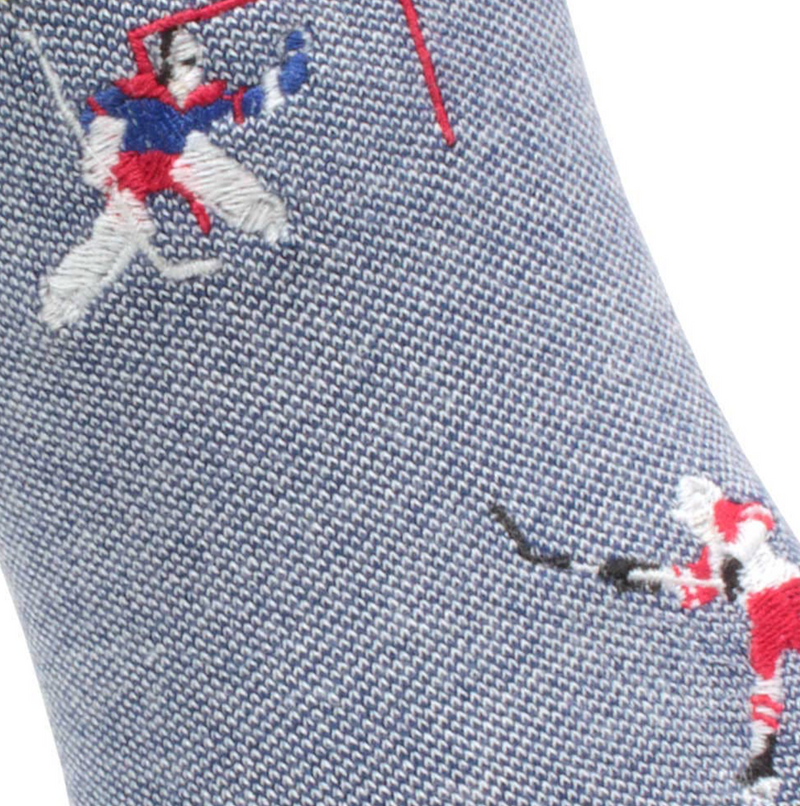 slapshot embroidered socks