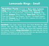 Lemonade rings