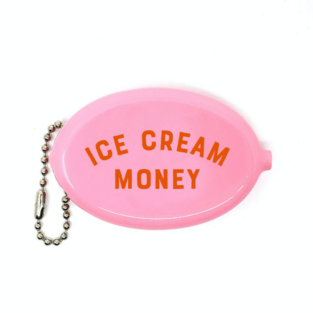 ice cream money: coin pouch