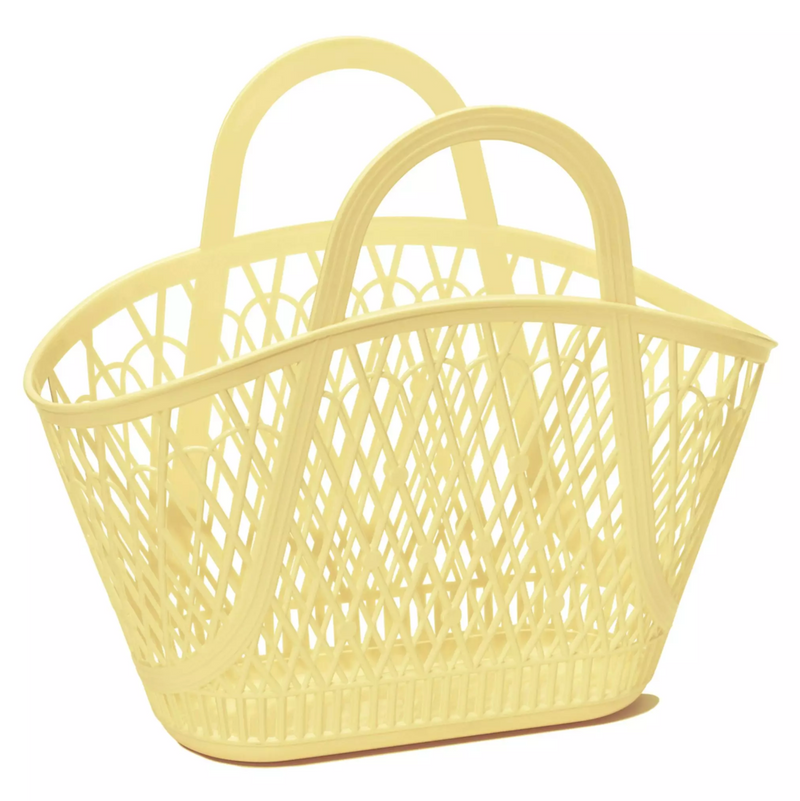 yellow: betty basket {Sun Jellies}