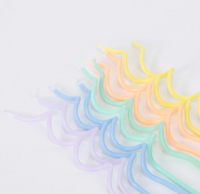 Pastel Swirly Candles (x 20)
