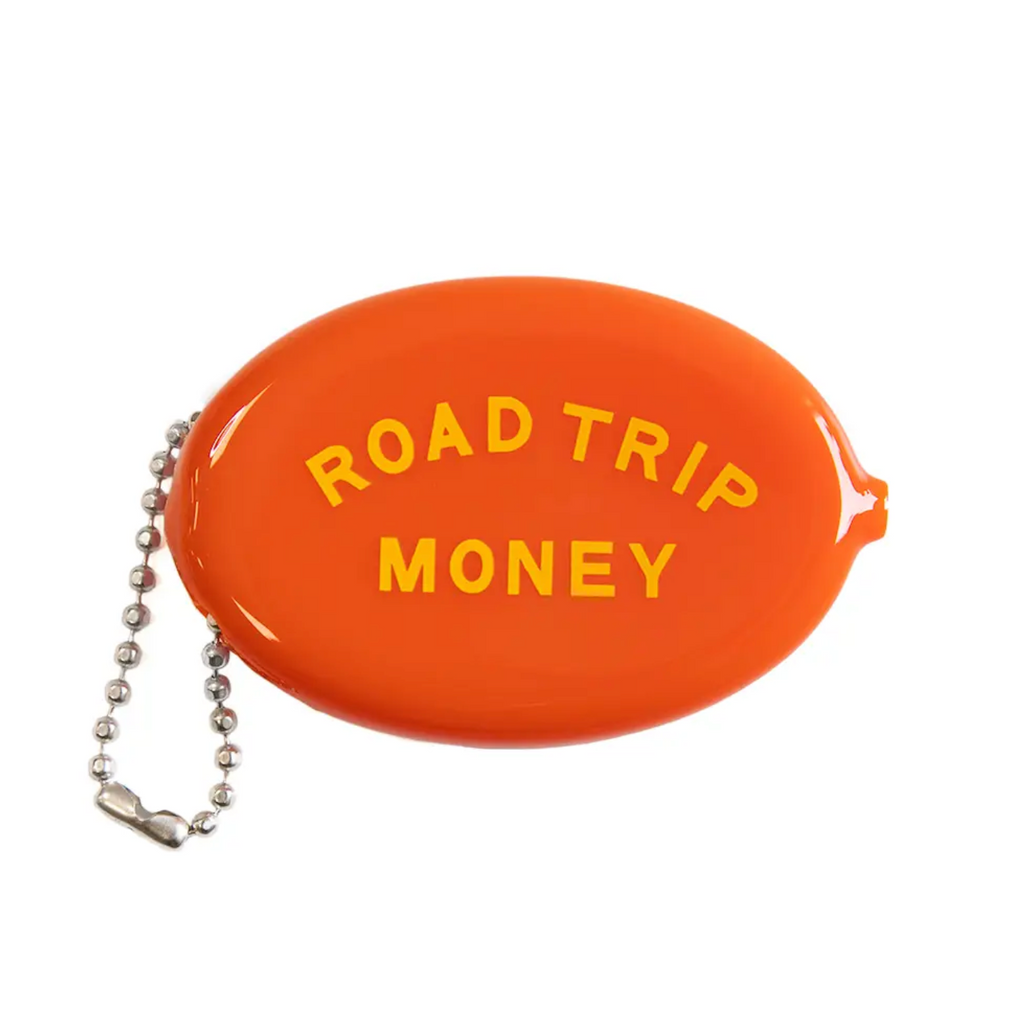 road trip money: coin pouch