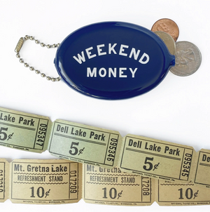 weekend money: coin pouch