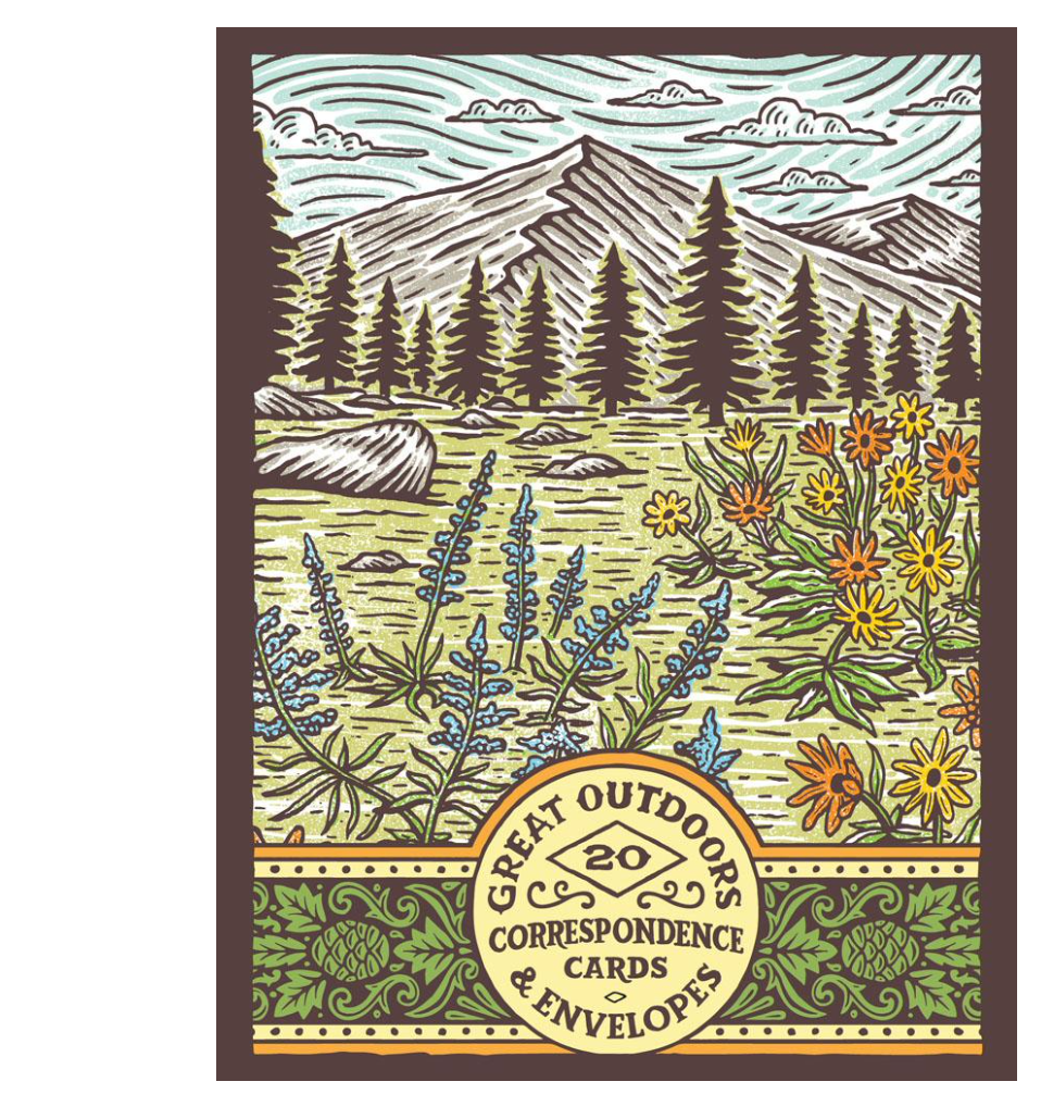 great outdoors correspondence cards