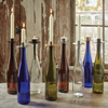 pewter :Bottelabra - Taper