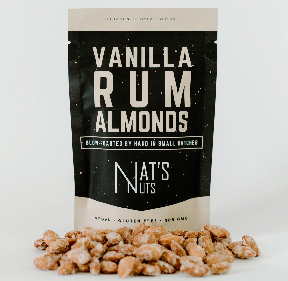 Vanilla Rum Almonds