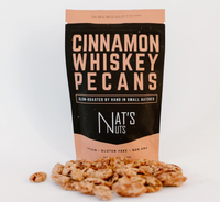 cinnamon whiskey pecans