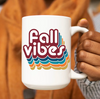 fall vibes mug