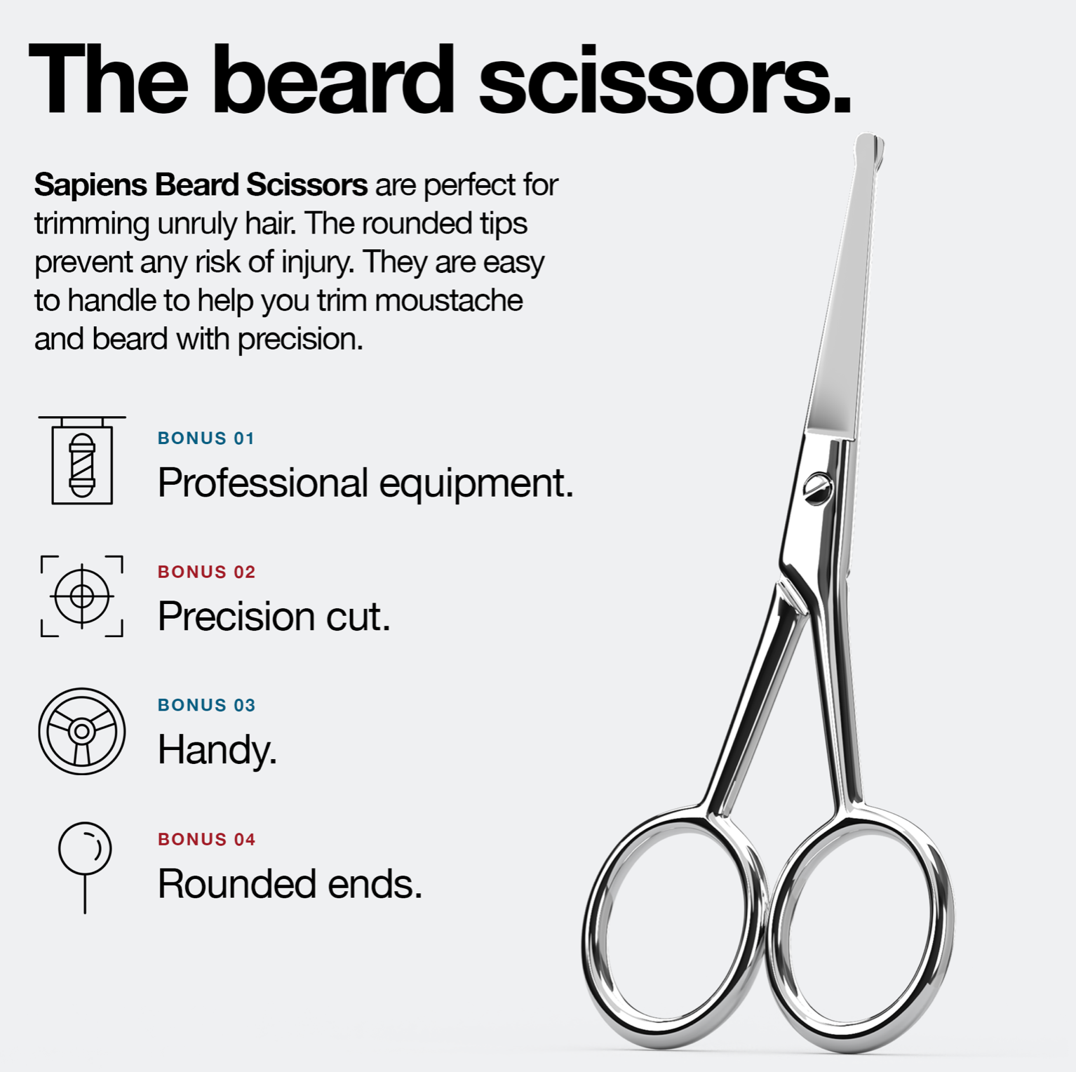 scissors :Beard Trimming