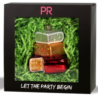 cheese wheels Glass Ornament