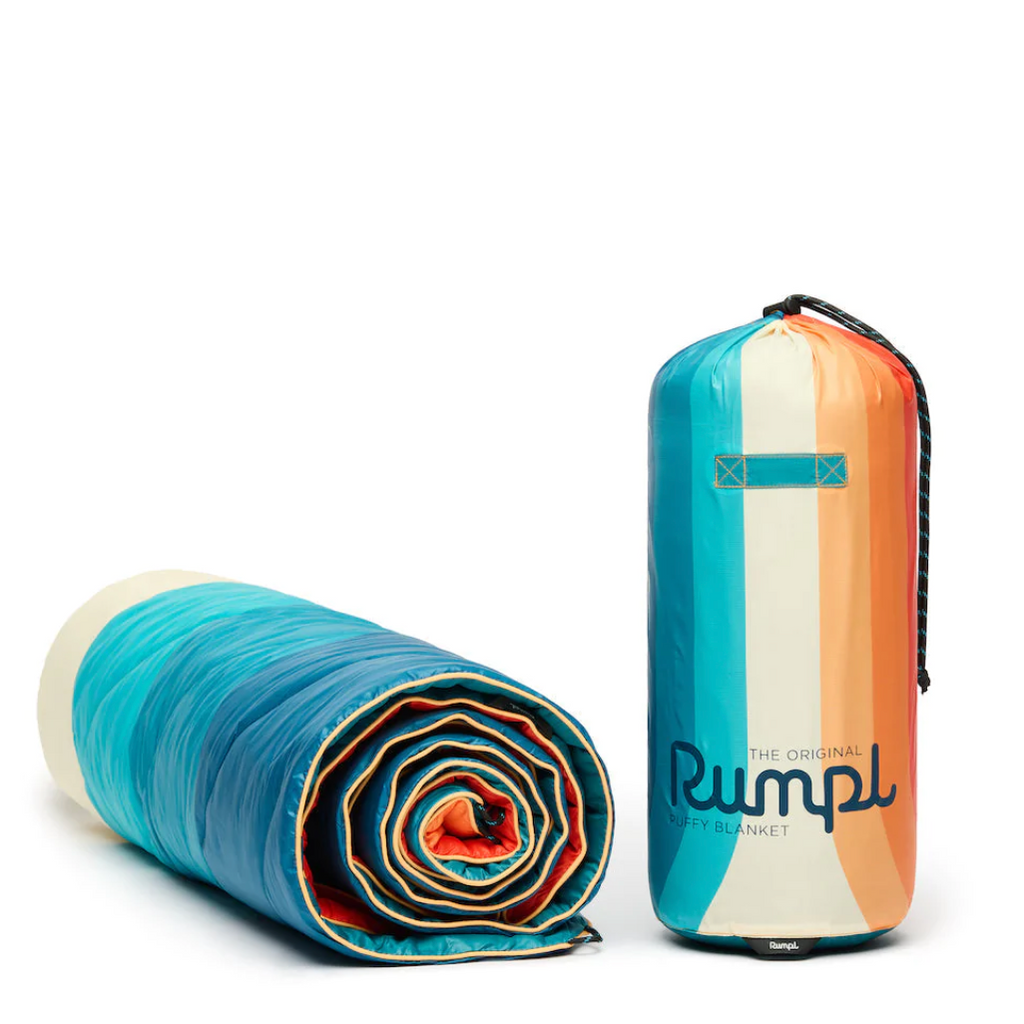 newport swell- original puffy Rumpl Blanket