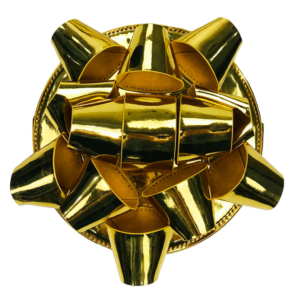 gold: Glitzy Gift Ribbon Handbag
