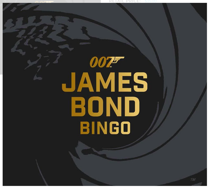 Bond Bingo :The Ultimate 007 Game