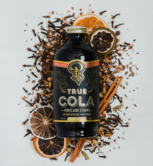 True Cola Syrup 12oz - cocktail / mocktail beverage mixer