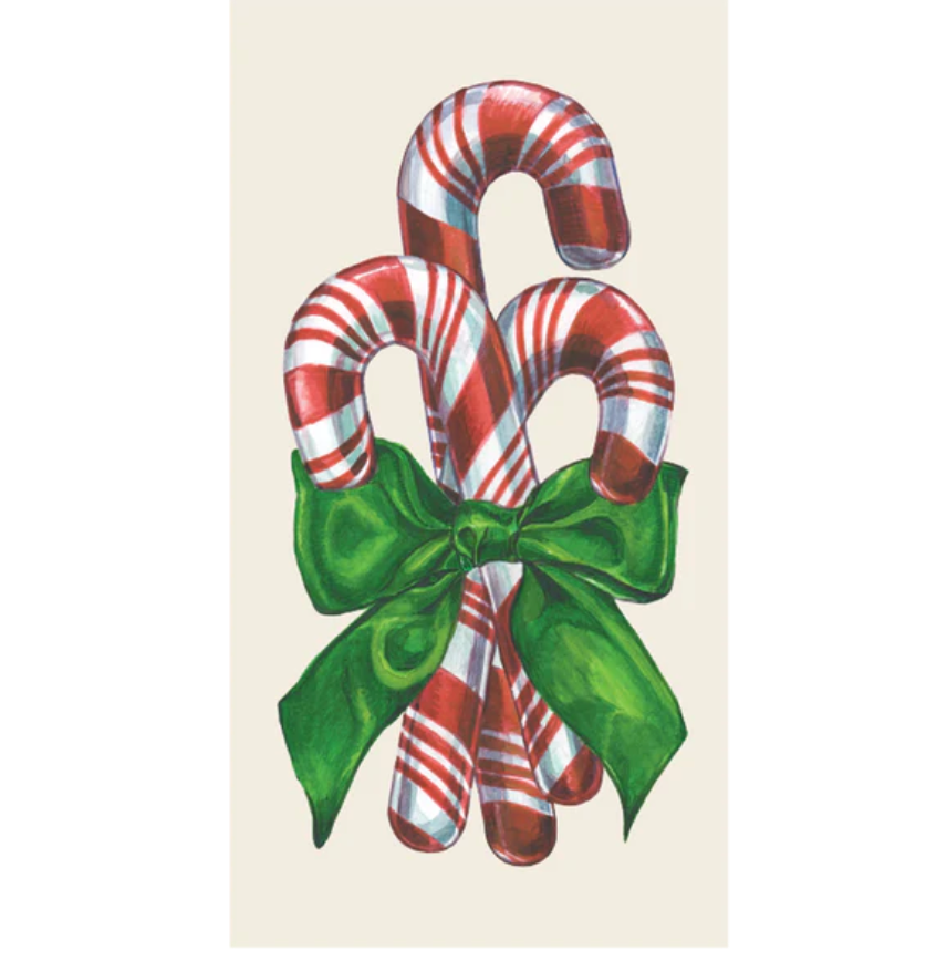 Candy Cane napkin