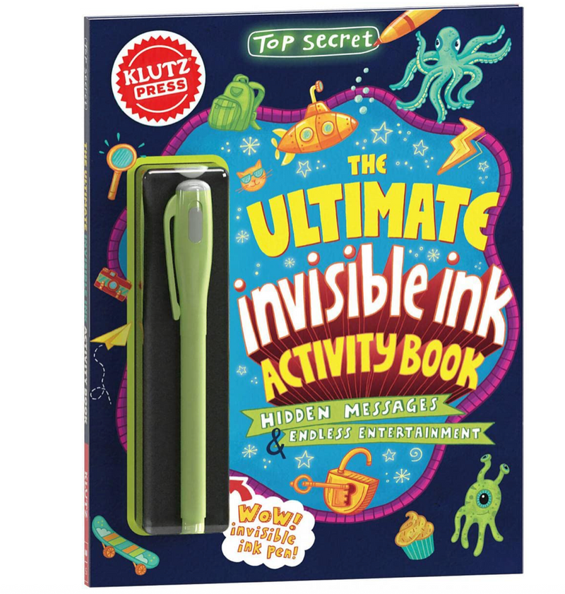 Top Secret: The Ultimate Invisible Ink Activity Book